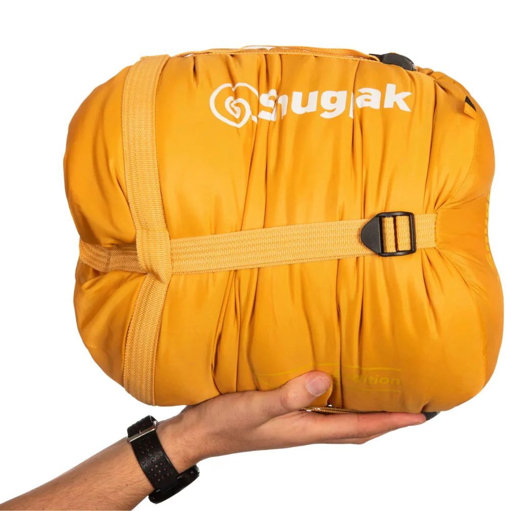 Snugpak Sleeper Expedition (Basecamp) Sleeping Bag WGTE (Amber Yellow) - Image 3