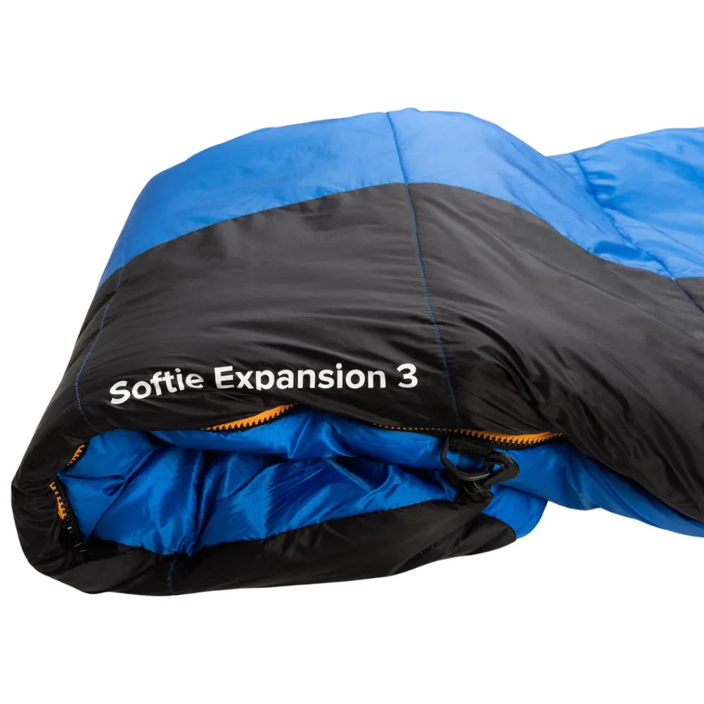 Snugpak Softie Expansion 3 Sleeping Bag (Azure/ Black) - Image 4