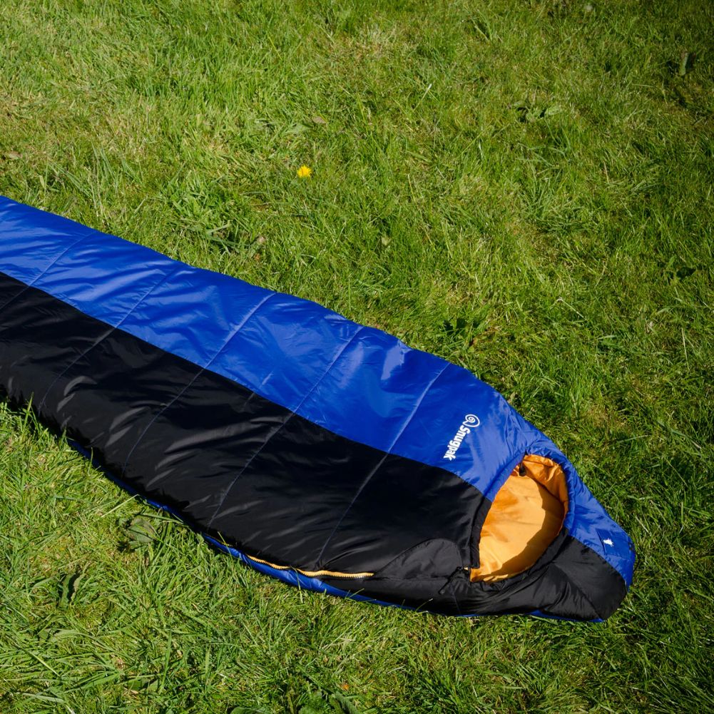 Snugpak Softie Expansion 3 Sleeping Bag (Azure/ Black) - Image 9