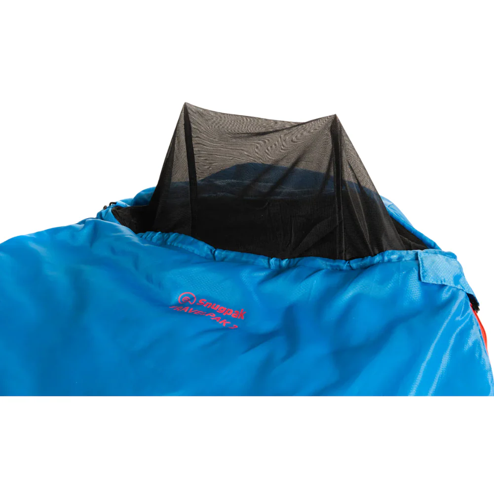 Snugpak Travelpak 2 Sleeping Bag - Left Zip (Electric Blue) - Image 2