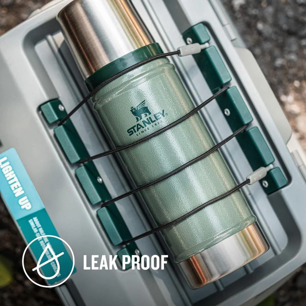 Stanley Classic Legendary Bottle 0.47L Flask (Hammertone Green) - Image 8