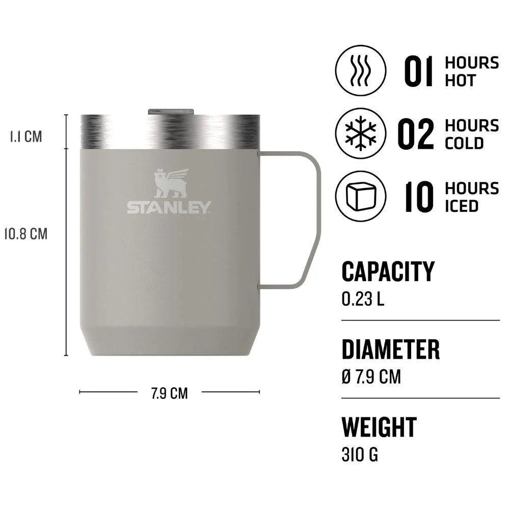 Stanley Everyday Camp 230ML Mug (Ash) - Image 5