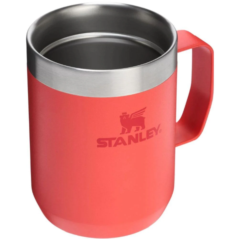 Stanley Everyday Camp 230ML Mug (Hot Coral) - Image 2