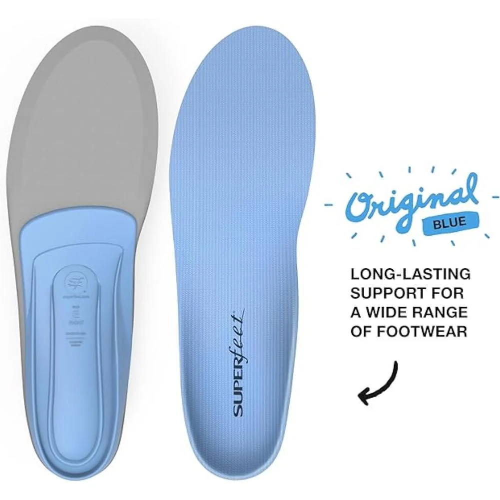Superfeet Blue - Trim to Fit - Medium Arch Insoles - Image 8