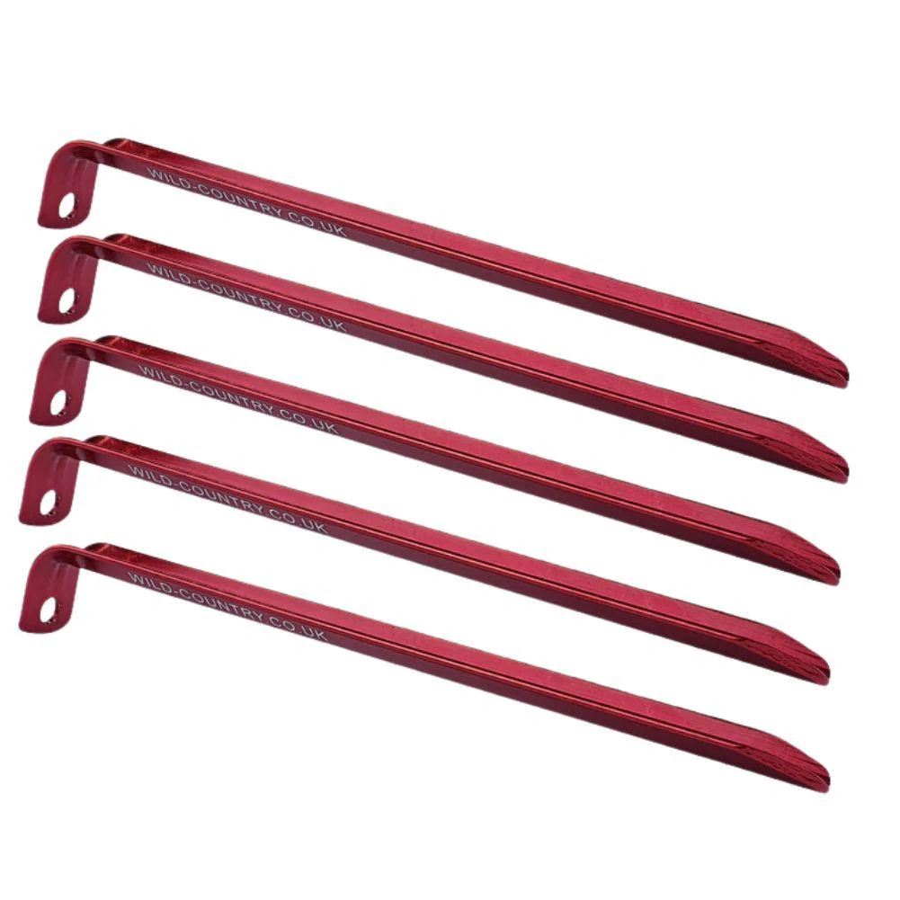 Wild Country (By Terra Nova) Aluminium Alloy V-Angle Peg - 5 Pack