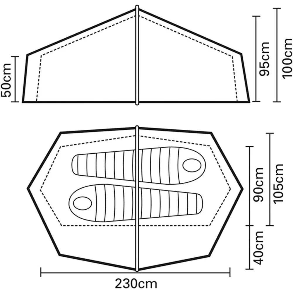 Terra Nova Laser Compact 2 Tent - 2 Man Lightweight Tent - Image 6