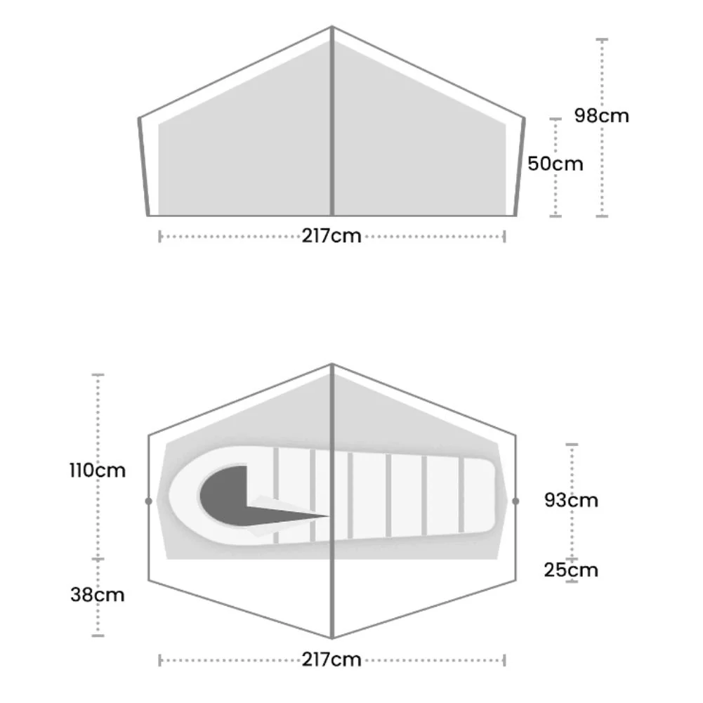 Terra Nova Laser Compact AS - 1 Man Lightweight Tent - Image 3