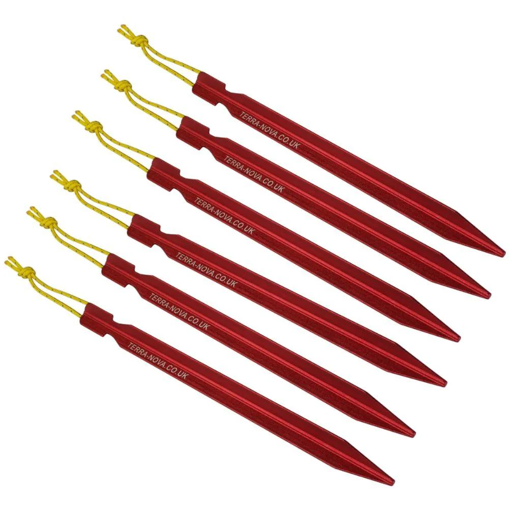 Terra Nova Terra Firma 18cm Tent Pegs (Pack of 6)