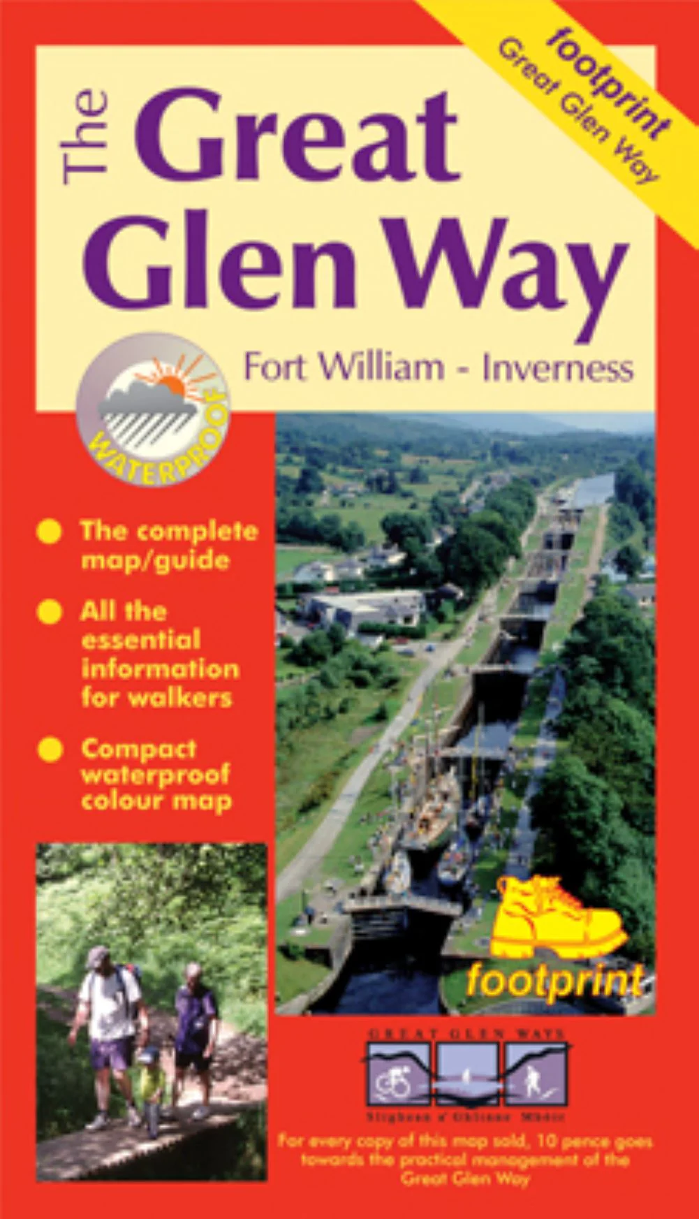 The Great Glen Way Footprint Map