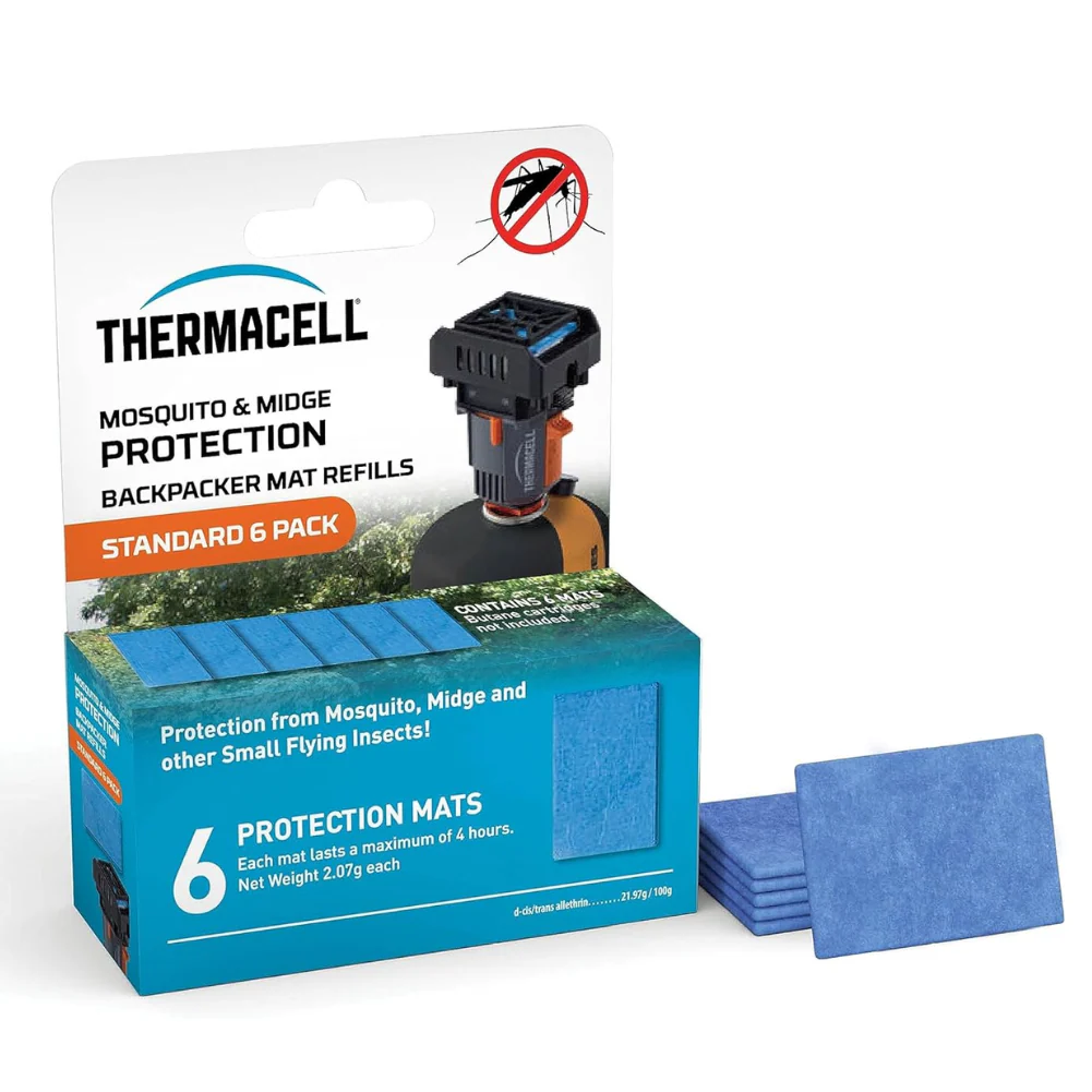 Thermacell Backpacker Standard Mosquito & Midge Repellent Mat Refill Pack (6 Pack) - Image 2