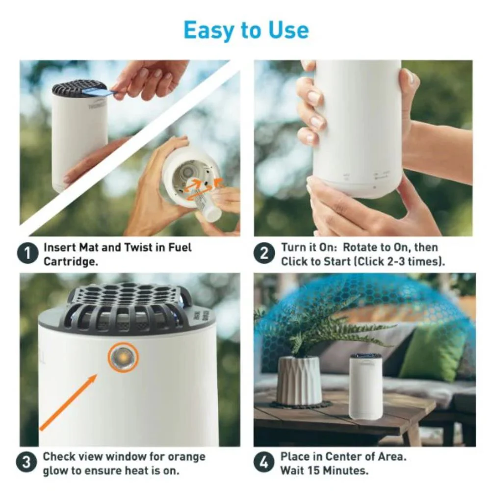 Thermacell Halo Mini Mosquito & Midge Repeller (White) - Image 5