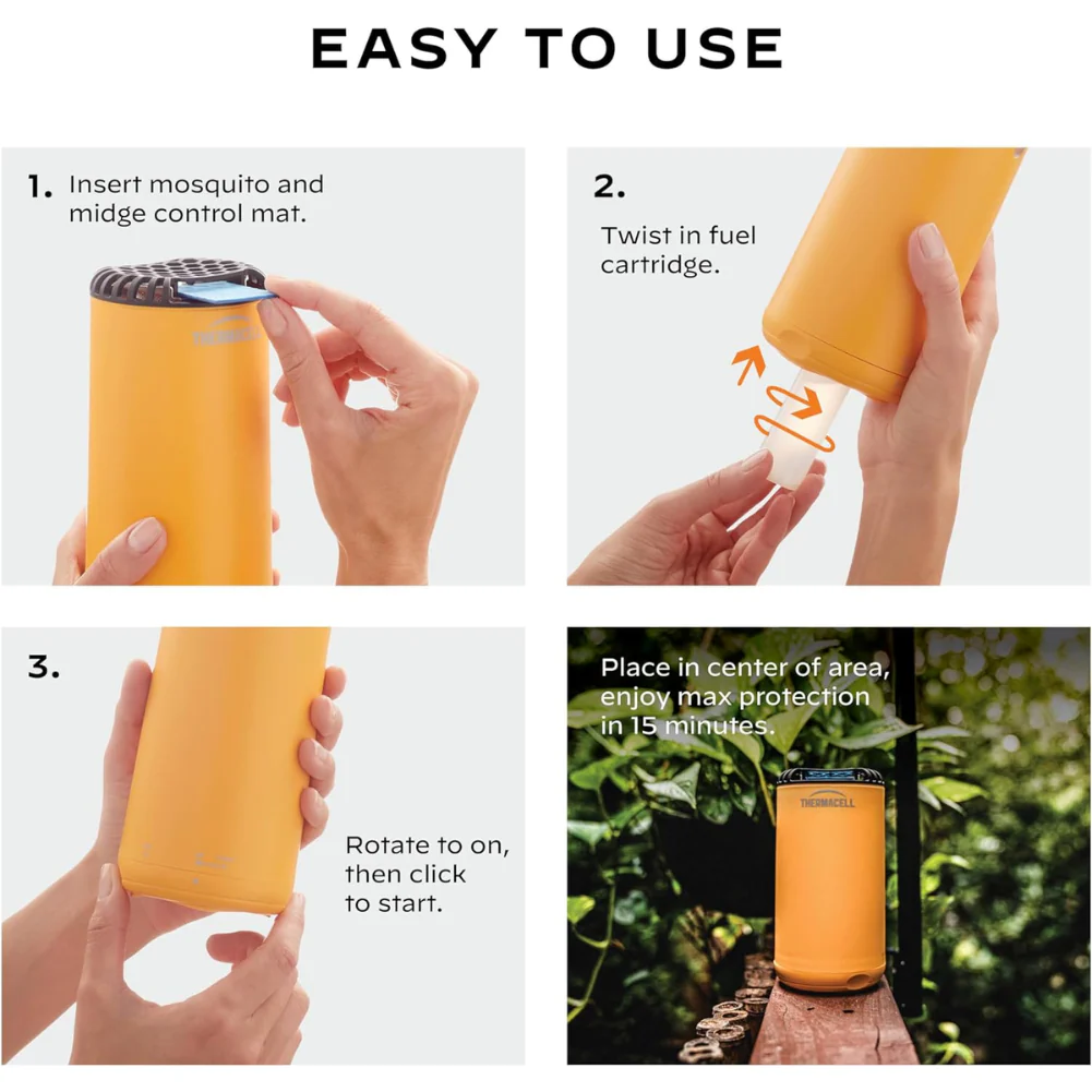 Thermacell Halo Mini Mosquito & Midge Protector (Citrus) - Image 10