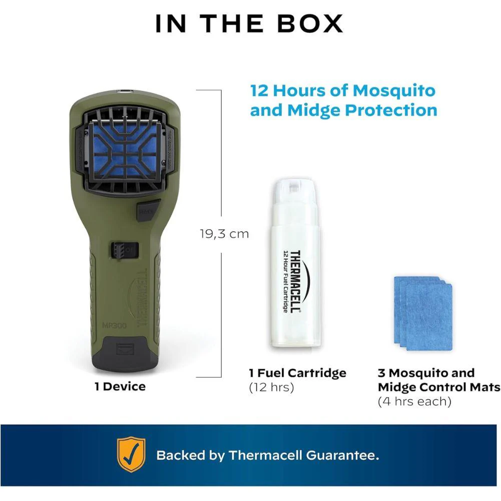 Thermacell MR300 Mosquito & Midge Repeller (Olive) - Image 6