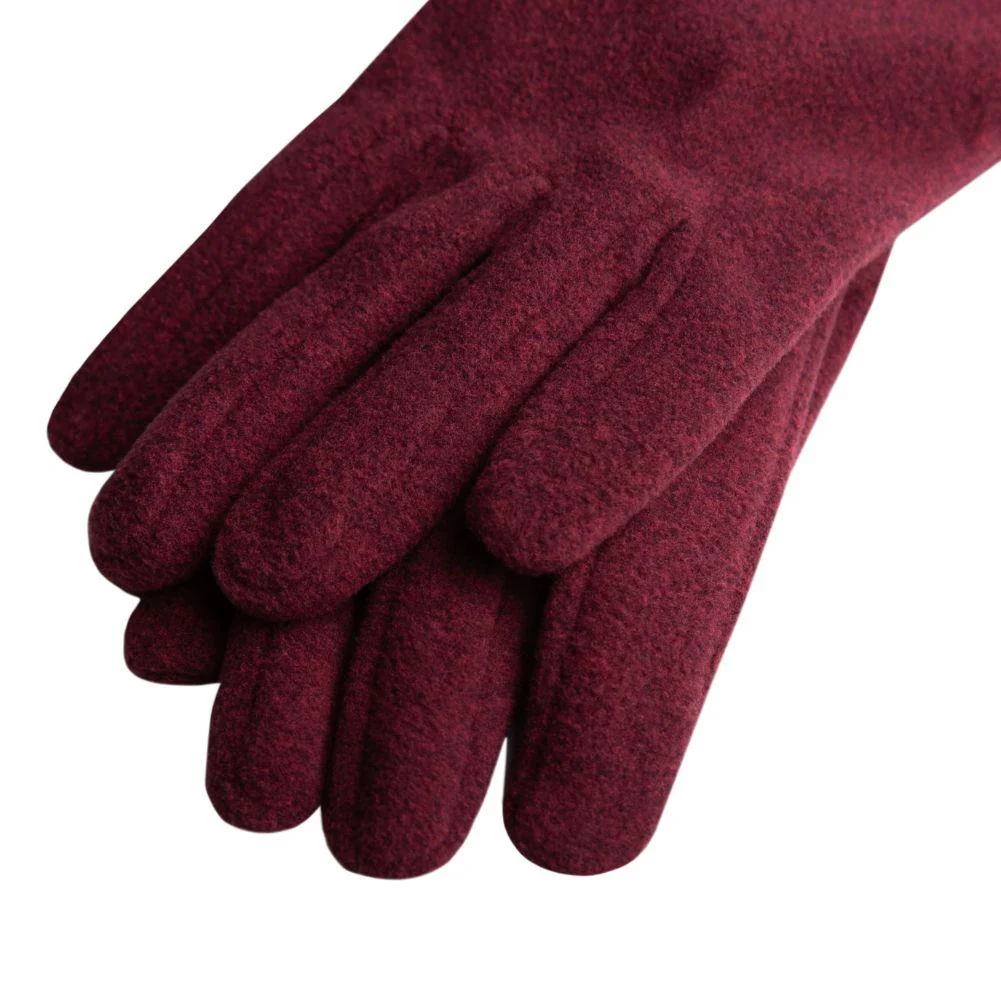 Trekmates Annat Fleece Gloves (Tempranillo) - Image 4