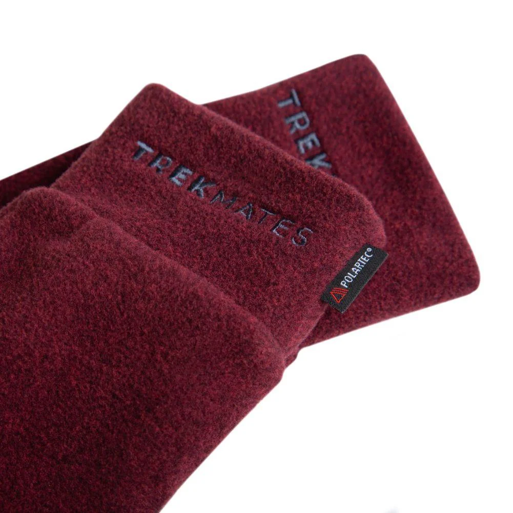 Trekmates Annat Fleece Gloves (Tempranillo) - Image 6