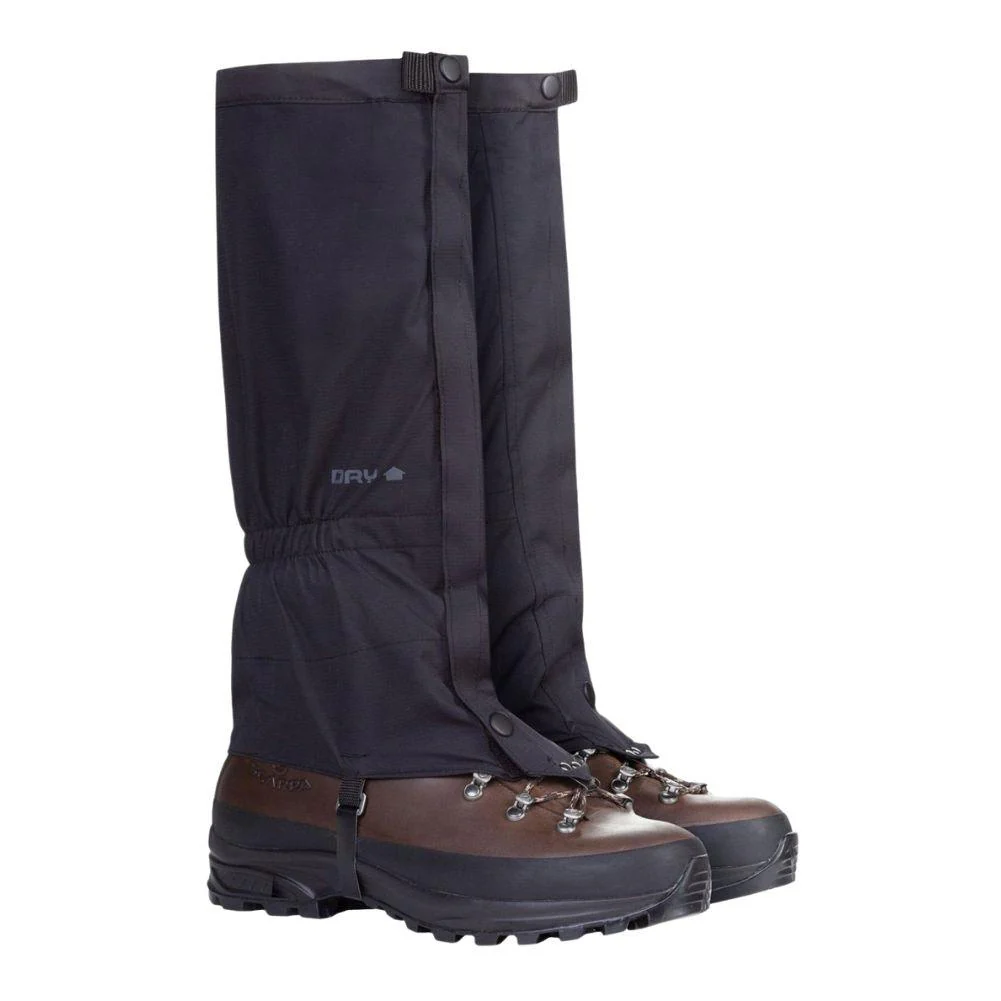 Trekmates Rannoch DRY Hiking Gaiters - L/XL (Black)
