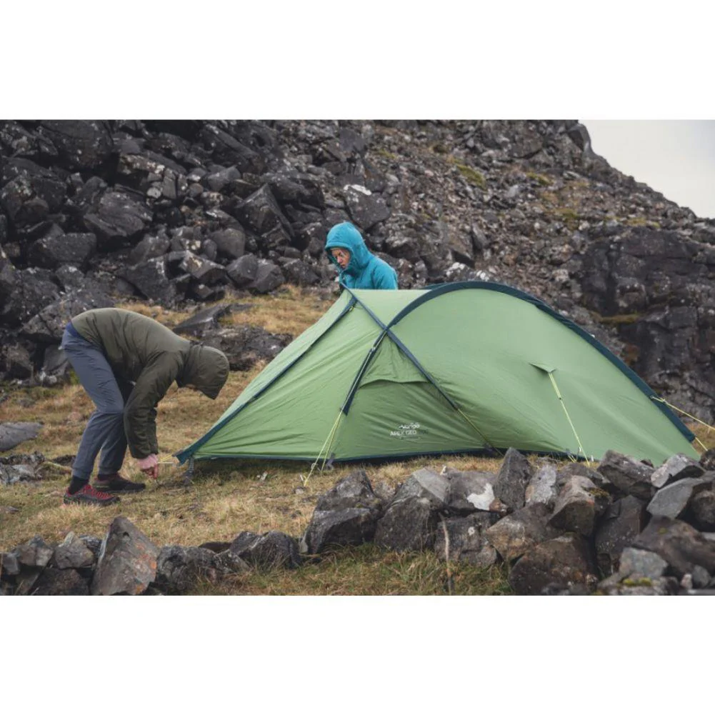 Vango Apex Geo 200 Tent - 2 Man Semi-Geodesic Trekking Tent (Pamir Green) - Image 11