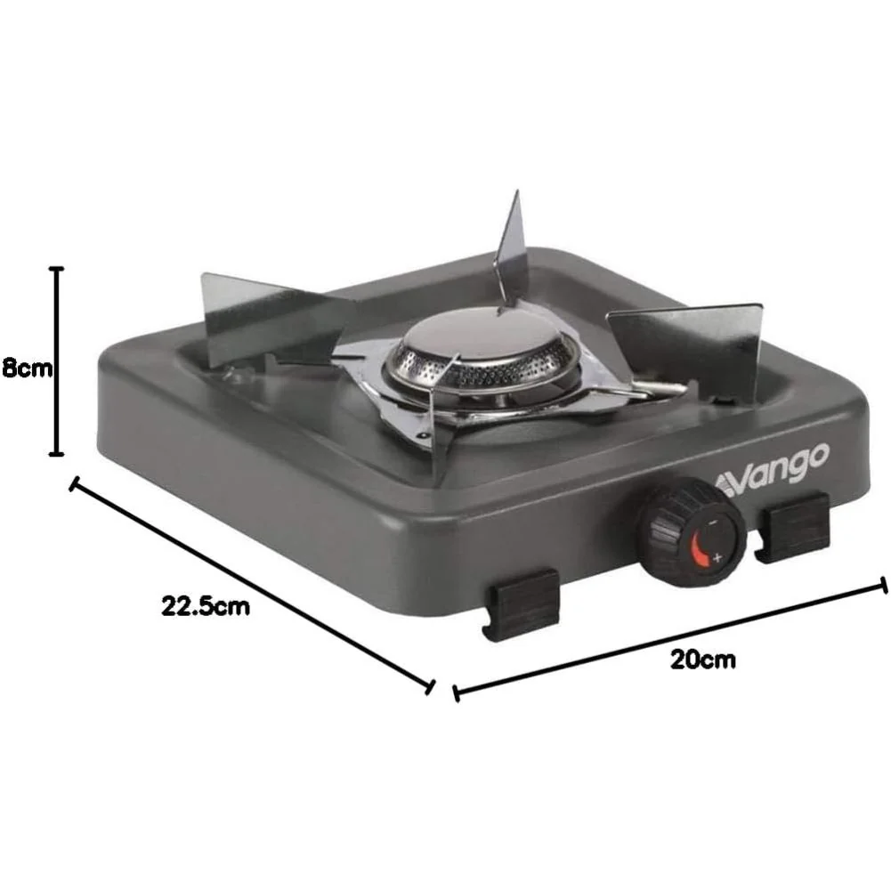 Vango Blaze Single Camping Gas Cooker - Image 2