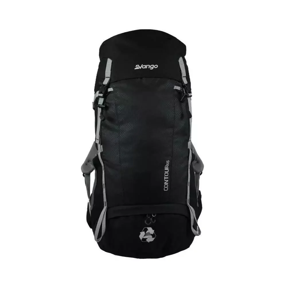 Vango Contour 65L Trekking Rucksack (Black) - Image 2