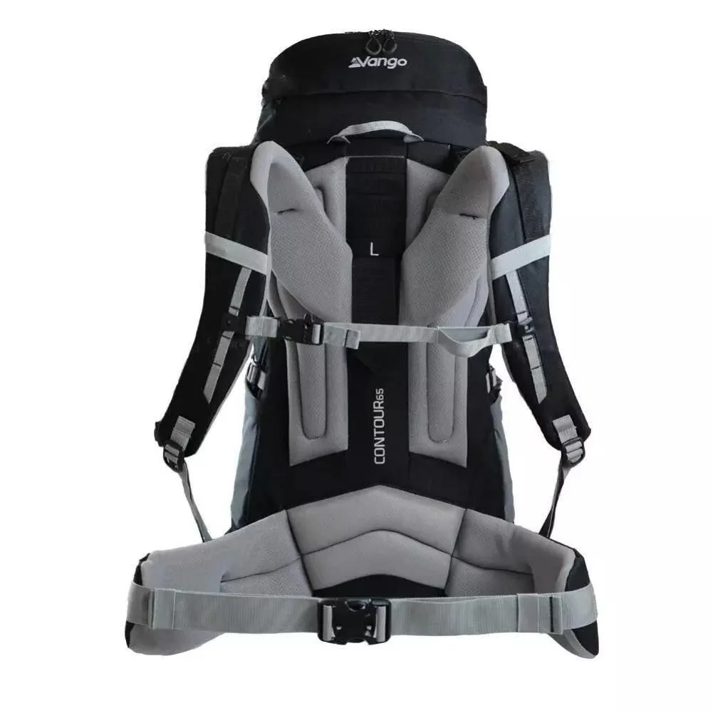 Vango Contour 65L Trekking Rucksack (Black) - Image 5