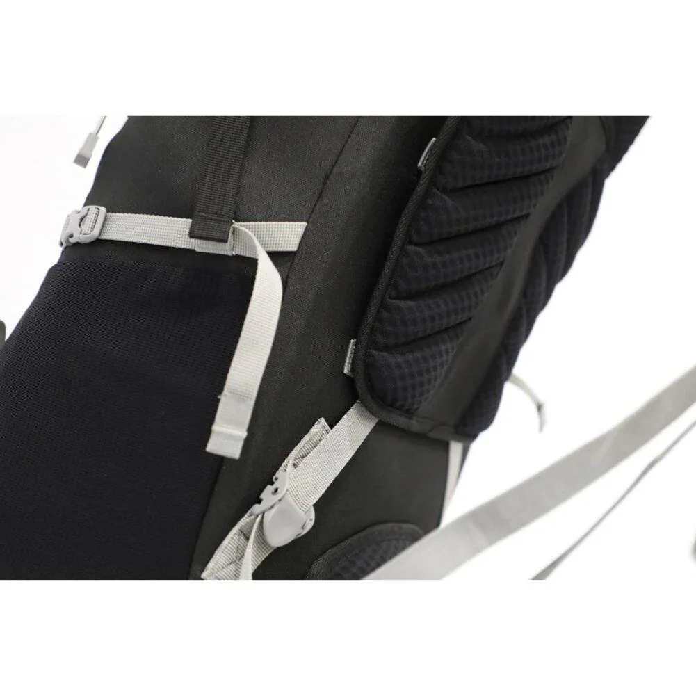 Vango Denali Pro 60:70S Trekking Rucksack - Short Back (Black) - Image 6