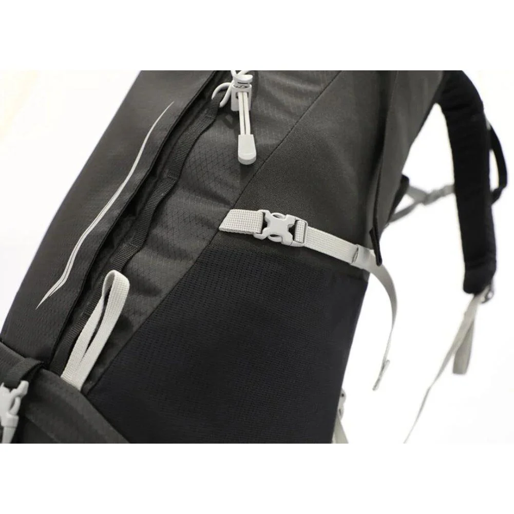 Vango Denali Pro 60:70S Trekking Rucksack - Short Back (Black) - Image 8