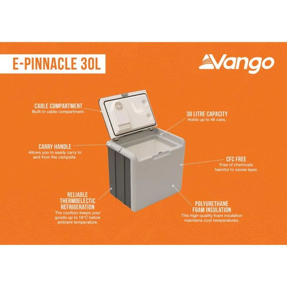 Vango E-Pinnacle 30L Coolbox - Image 3