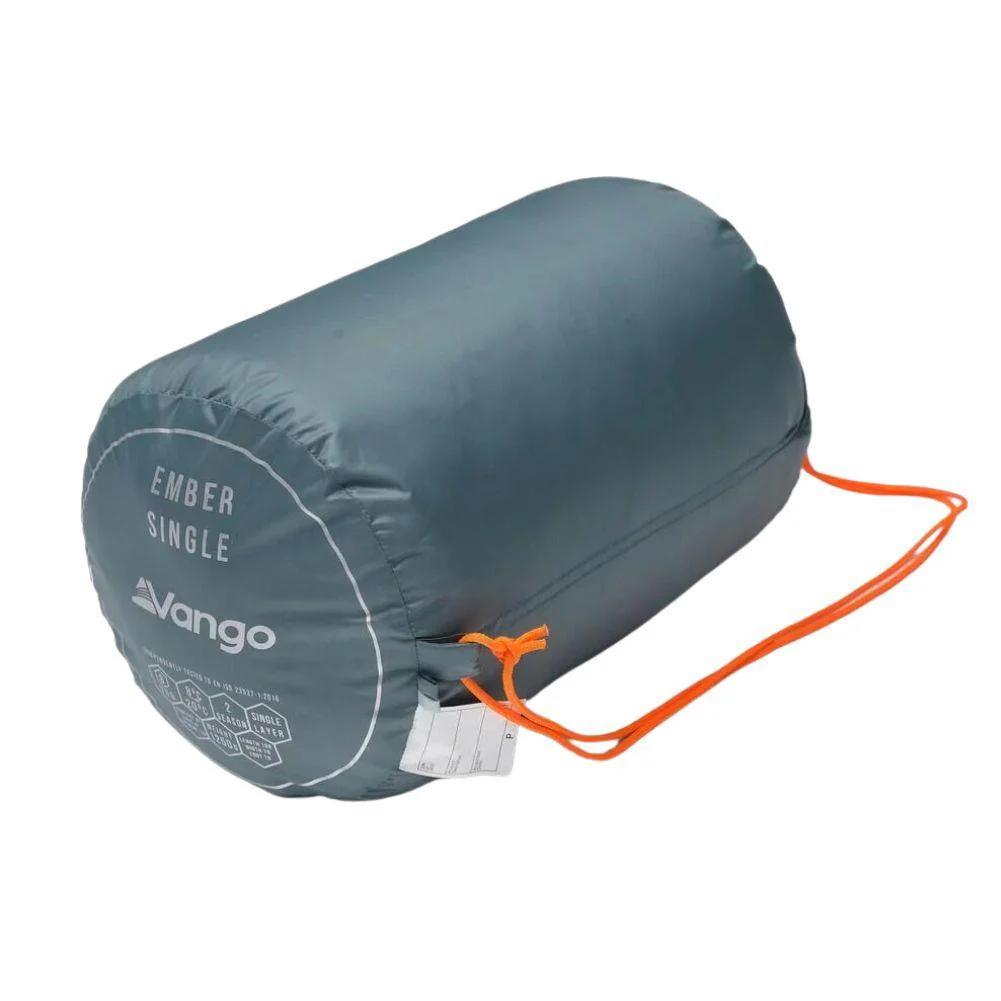 Vango Ember Single Sleeping Bag (Mineral Green) - Image 3