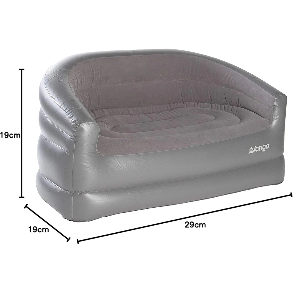 Vango Inflatable Sofa (Nocturne Grey) - Image 3