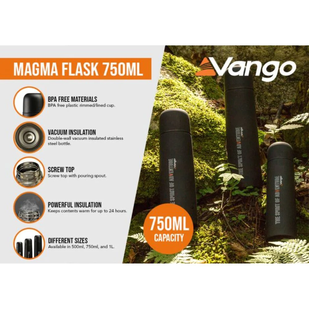 Vango Magma Vacuum Flask - Hot and Cold - Image 5