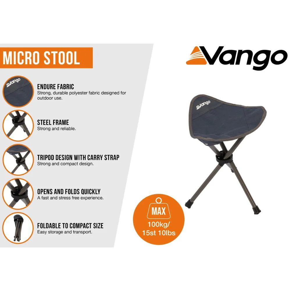 Vango Micro Stool (Excalibur) - Image 2