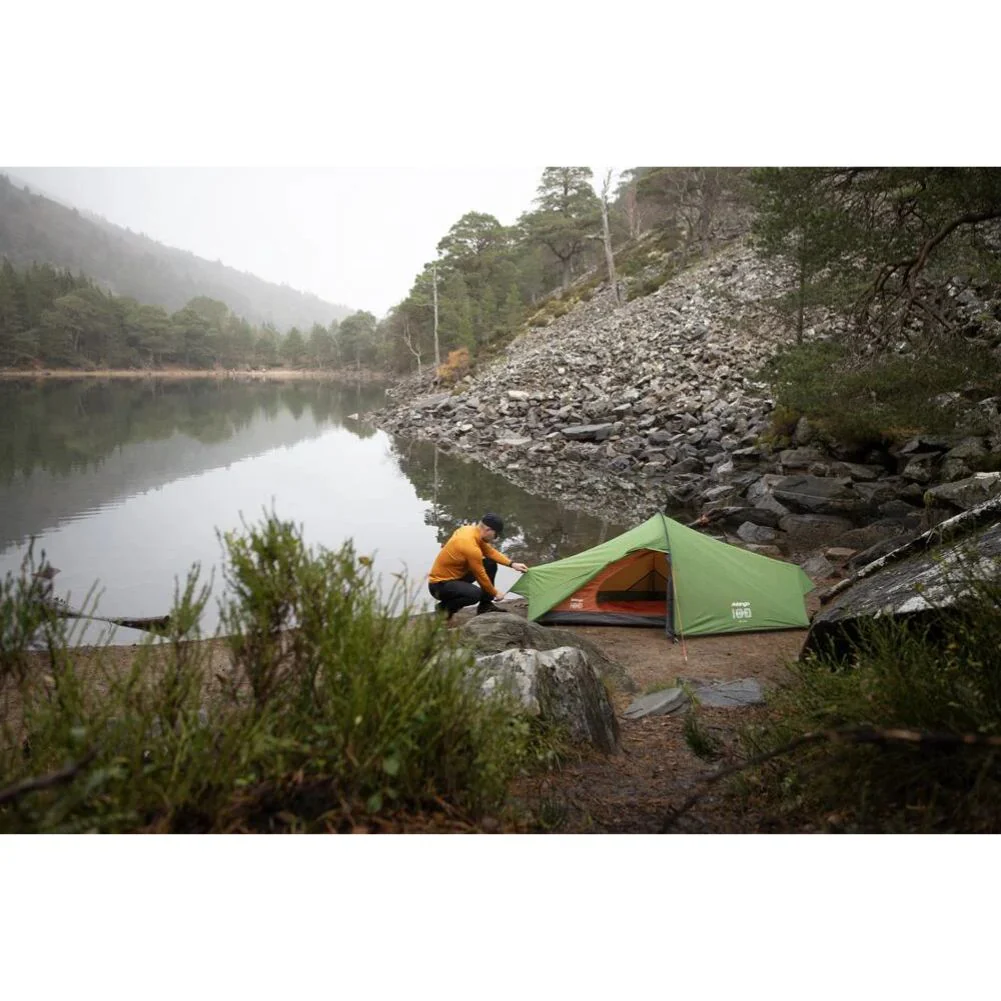 Vango Nevis 100 Tent - 1 Person Trekking Tent (Pamir Green) - Image 16