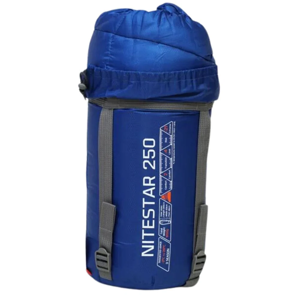 Vango Nitestar Alpha 250 Trekking Sleeping Bag (Classic Blue) - Image 8