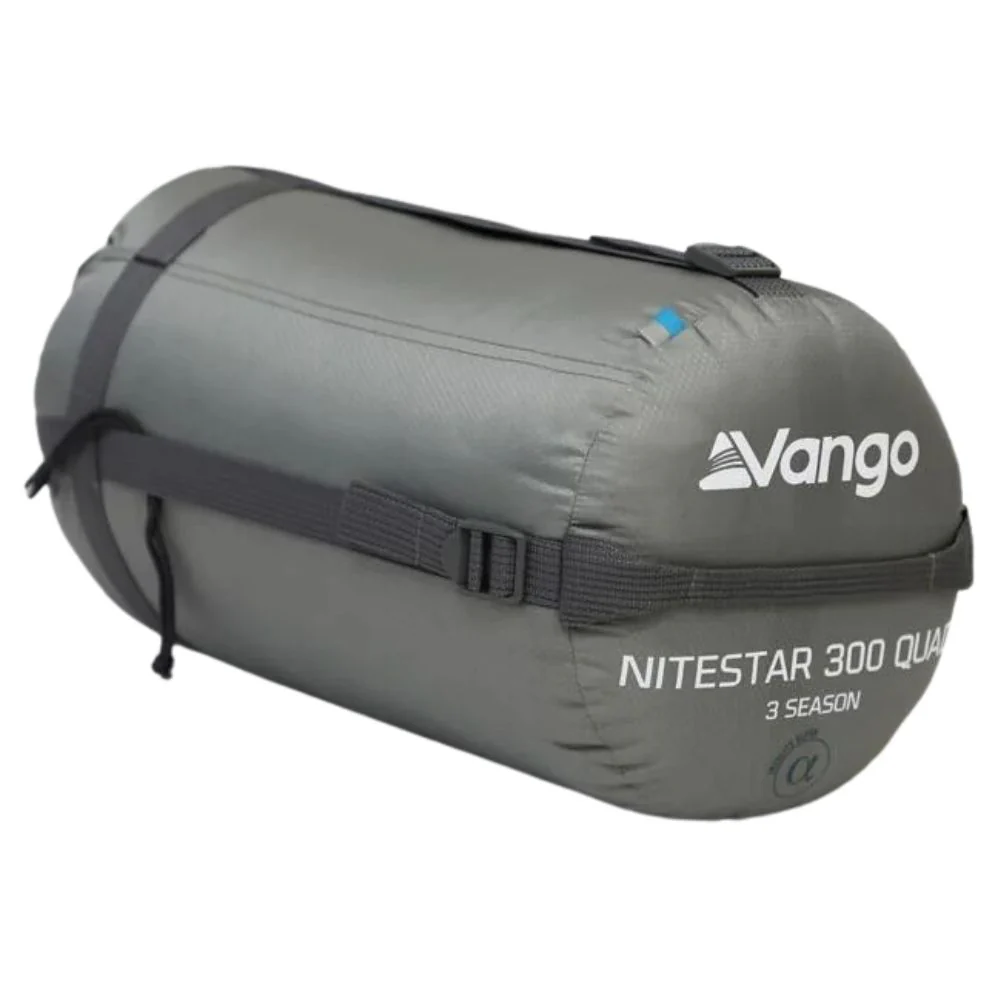 Vango Nitestar Alpha 300 Quad Sleeping Bag (Fog) - Image 8