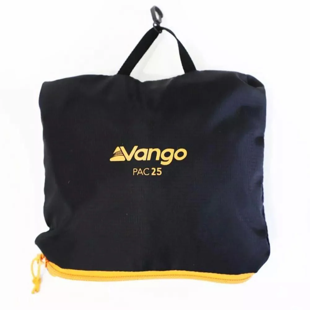 Vango Pac 25L Rucksack (Black) - Image 8