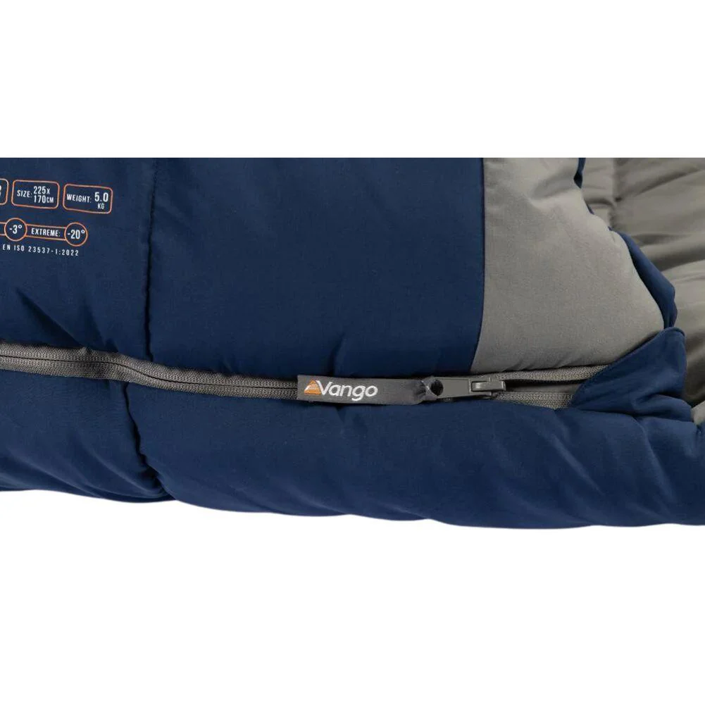 Vango Polaris Kingsize Sleeping Bag (Neptune) - Image 9