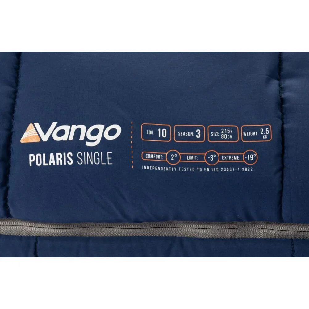Vango Polaris Single Sleeping Bag (Neptune) - Image 19