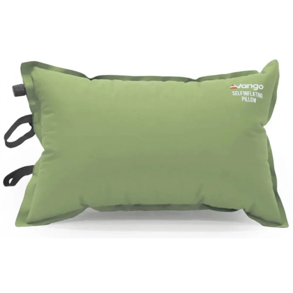 Vango Self Inflating Camping Pillow (Herbal Green)