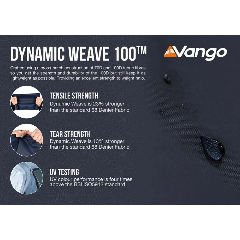 Vango Sierra 300 Tent - 3-Man Tent (Deep Blue) - Image 7
