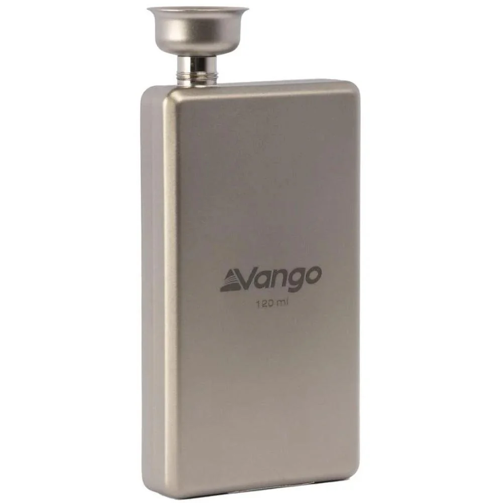 Vango Titanium 120ml Hip Flask - Image 3