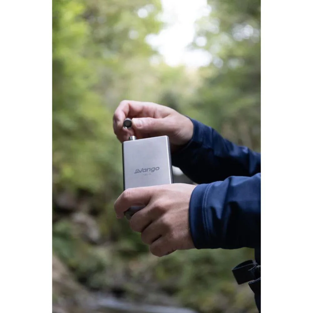 Vango Titanium 120ml Hip Flask - Image 5
