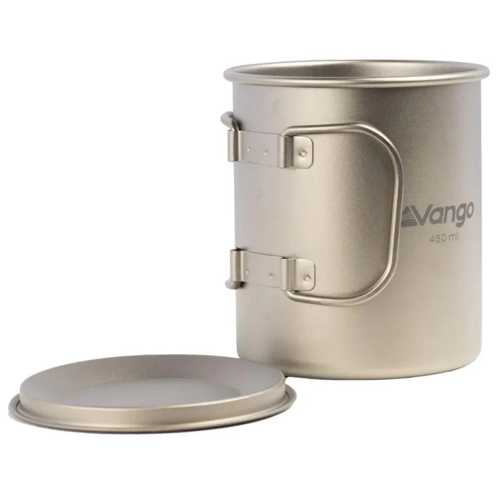 Vango Titanium Single Walled 450ml Mug - Image 3