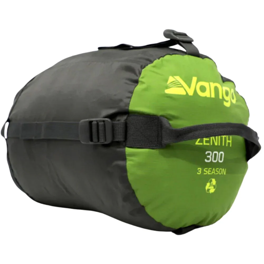 Vango Zenith 300 Eco Sleeping Bag (Peridot Green) - Image 5