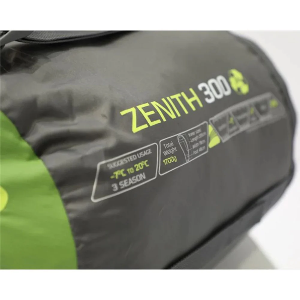 Vango Zenith 300 Eco Sleeping Bag (Peridot Green) - Image 6