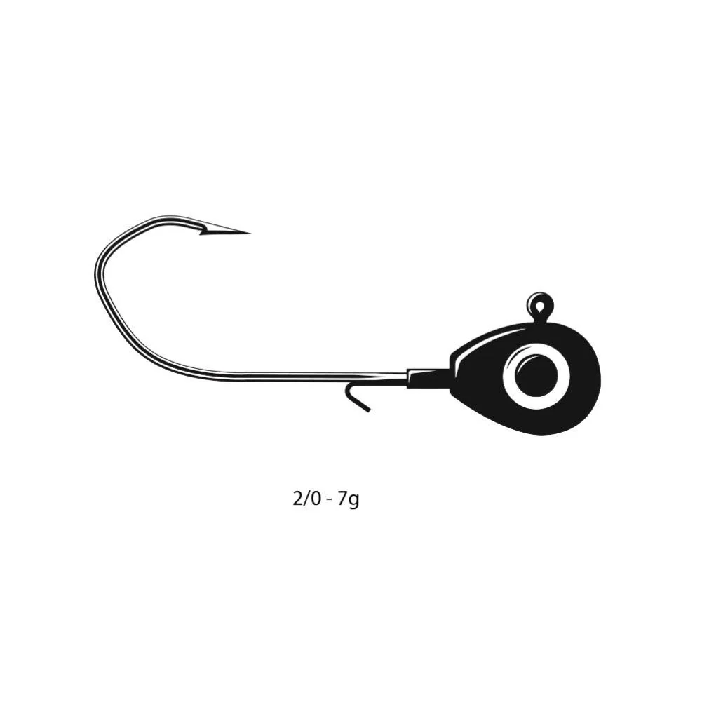 VMC 7158 Sleek Fishing Jig (Assorted Glow) - Image 2