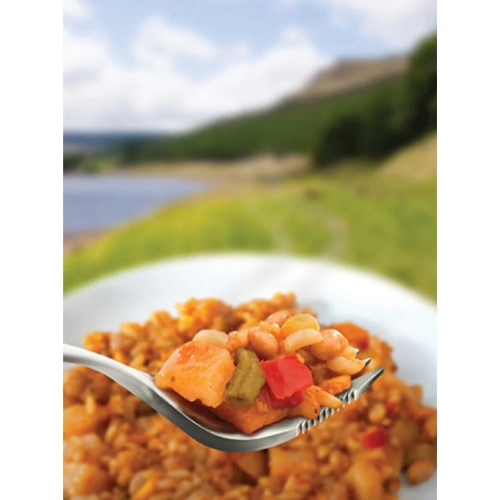 Wayfayrer Vegetable Curry & Rice - Outdoor Camping Ready to Eat Dessert Pouch - Image 2