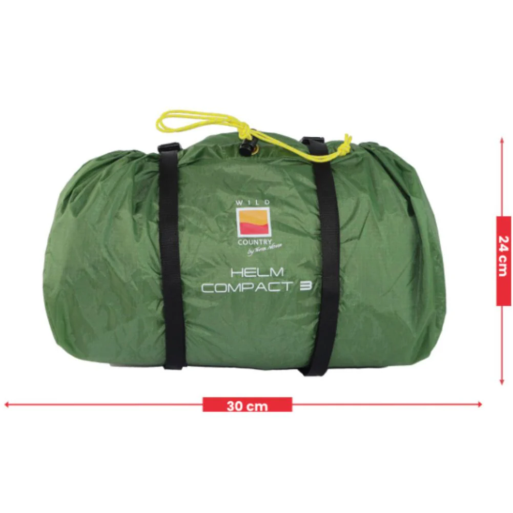Wild Country Helm Compact 3 Tent - 3 Man Tent - Image 4