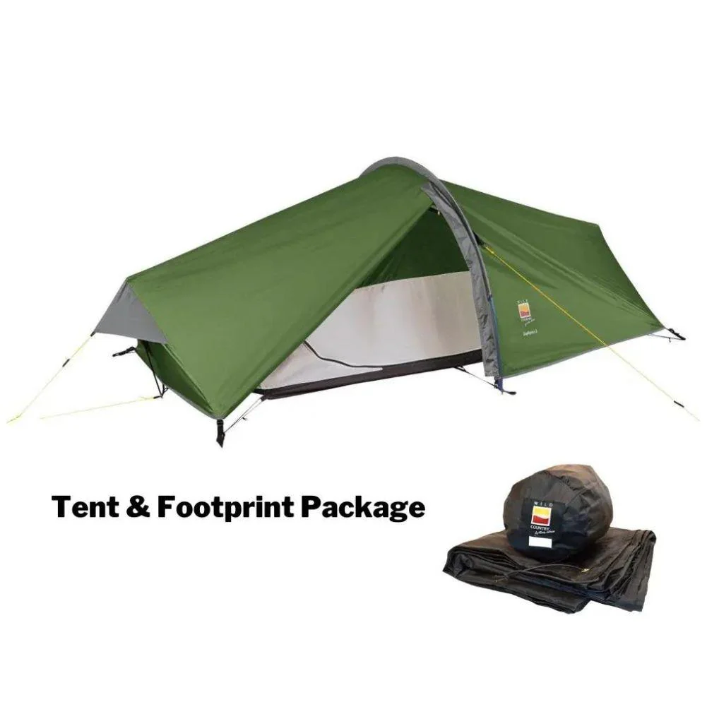 Wild Country Zephyros Compact 2 V3 Tent + Footprint Package
