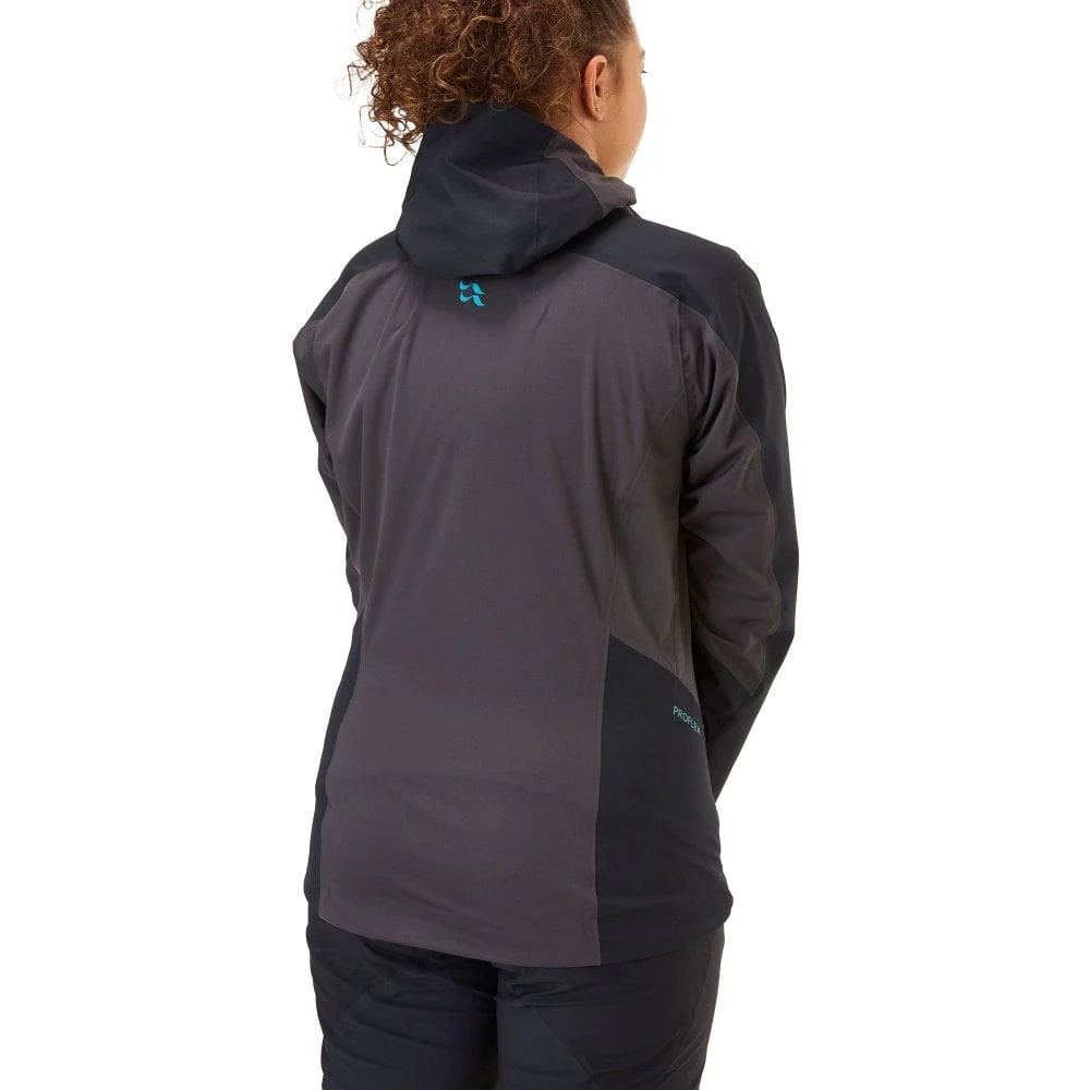Rab Women's Kinetic Alpine 2.0 Waterproof Jacket (Beluga) - Image 4