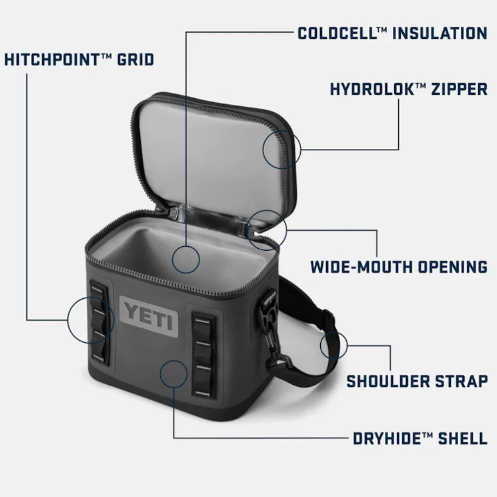 Yeti Hopper Flip 8 Soft Cooler (Black Forest Green) - Image 9